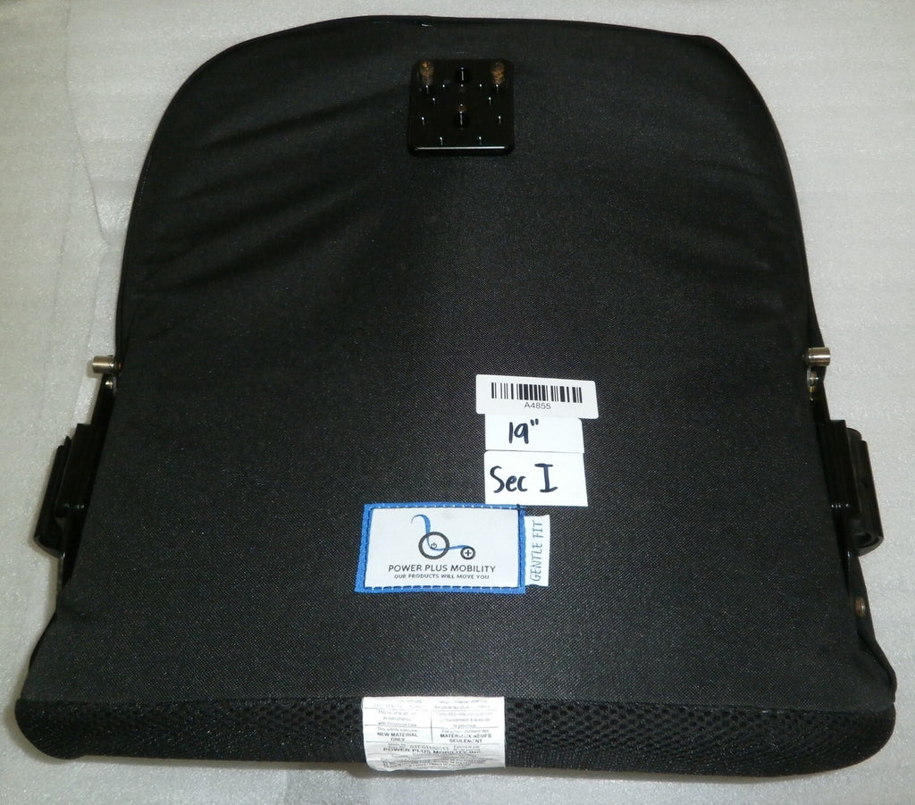 FUTURE PRISM BASIC BACK FOR POWER PLUS MOBILITY WHEELCHAIR SIZE 19 IN