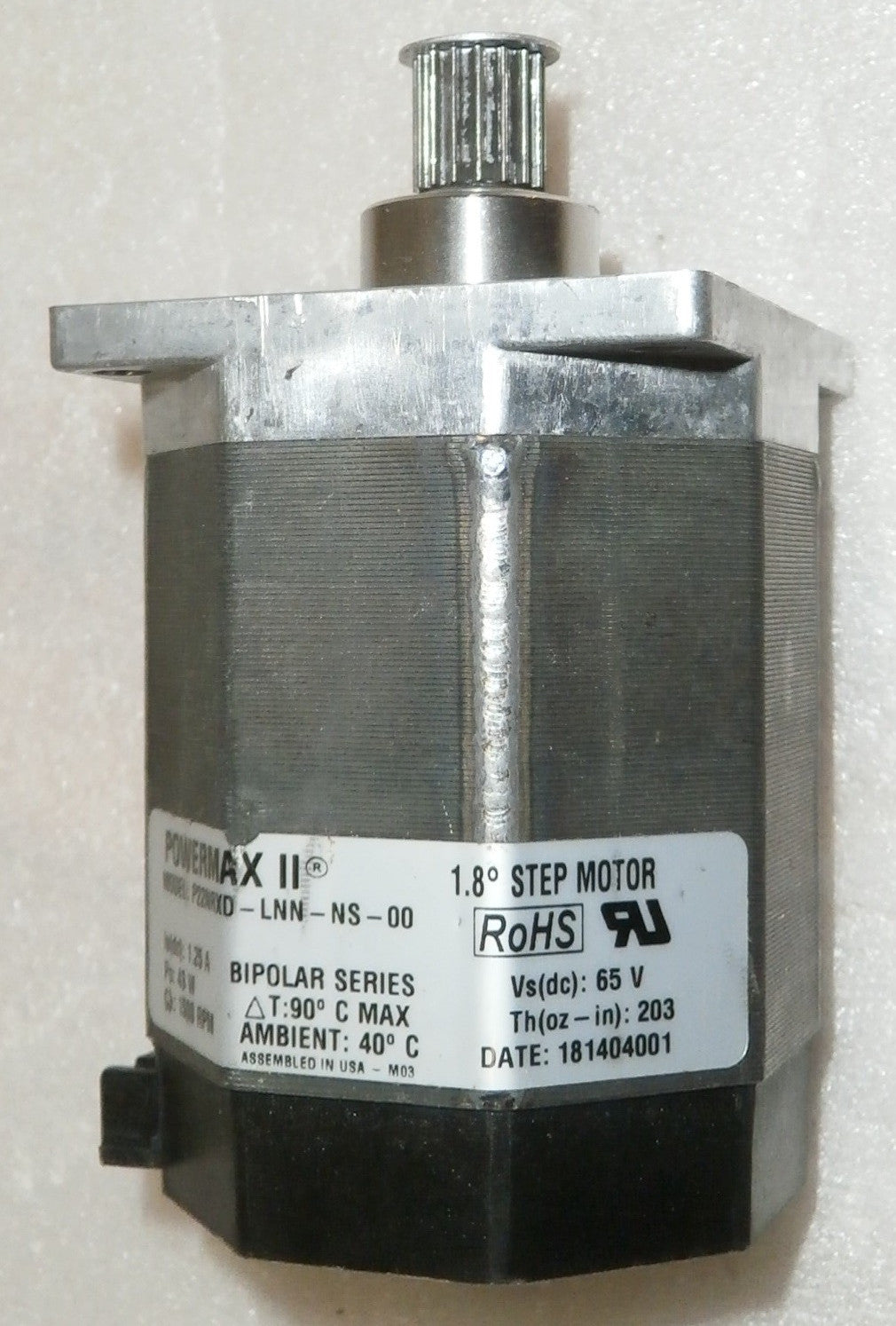 POWERMAX II P22NRXD-LNN-NS-00 STEPPER MOTOR