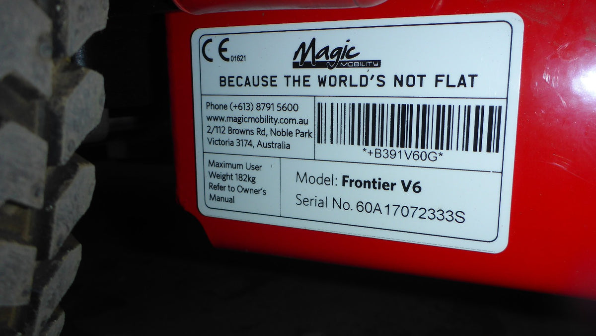 QUICKIE MAGIC FRONTIER V6 WHEELCHAIR GOOD CONDITION TILT TESTED WITH OLD BATTER