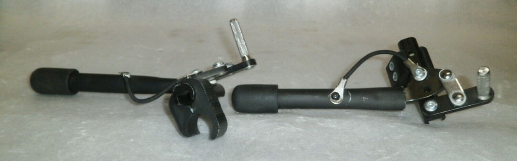 Wheel Locks Wheelchair Long Hand Brake Pull Push Assembly Pair Left Right