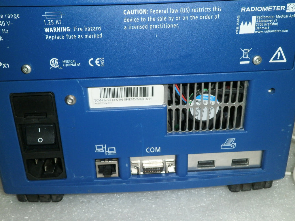 Radiometer TCM CombiM monitor TCM 4 Series (no sensor included)