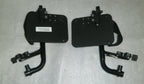 SET OF 2 WHEELCHAIR FOOT REST FRAME NEW CONDITION HEAVY DUTY DIMENSION AS PHOTO