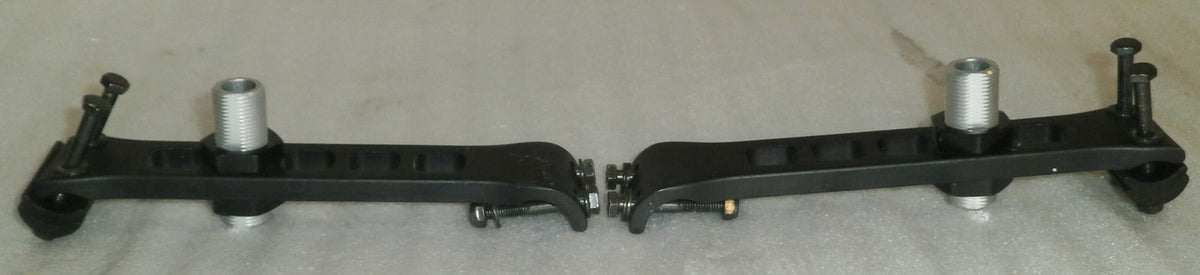 Lot of 2 Quickie QX Wheelchair Rear Wheel ADJ UST H. Plates w/ Bolts Very Good
