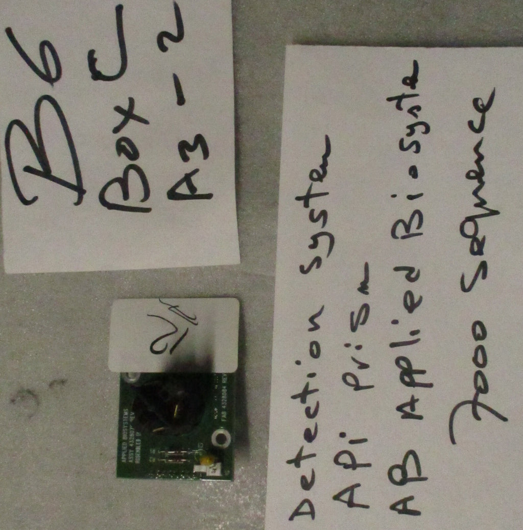 RS-232 rdc23ir3-5v-3p FROM DETECTION SYSTEM API PRISM AB APPLIED BIOSYSTEM