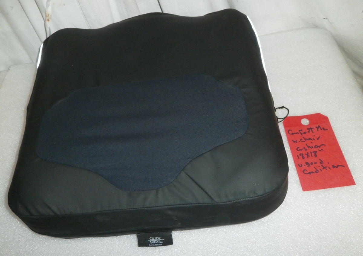 COMFORT M2 WHEELCHAIR CUSHION 18X18 INCH WITH COVER GOOD CONDITION