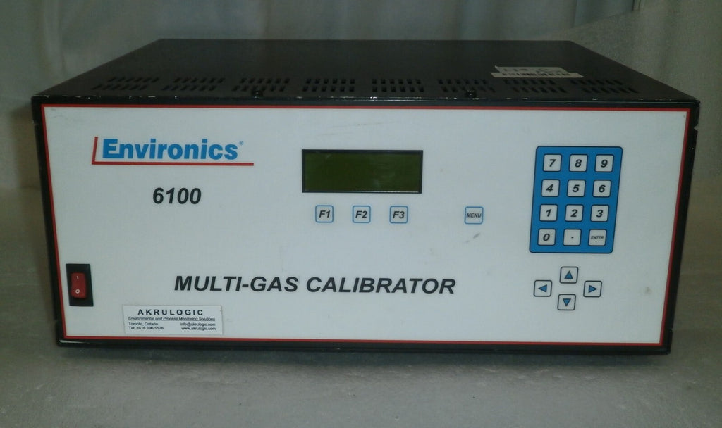 Environics 6100 Multi-Point Gas Calibrator