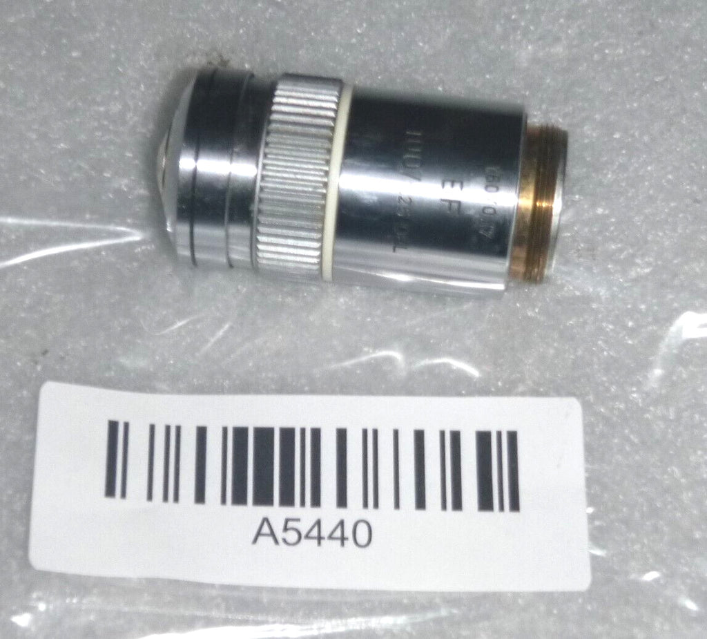 LEITZ WETZLAR GERMANY 519804/ 160/0.17 EF 100/1.25 OEL MICROSCOPE OBJECTIVE