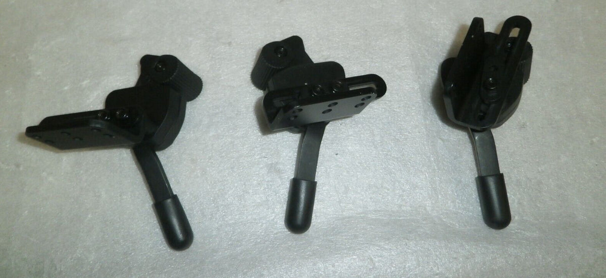 Set of 3 Wheel Locks Wheelchair Hand Brake Pull Push Assembly
