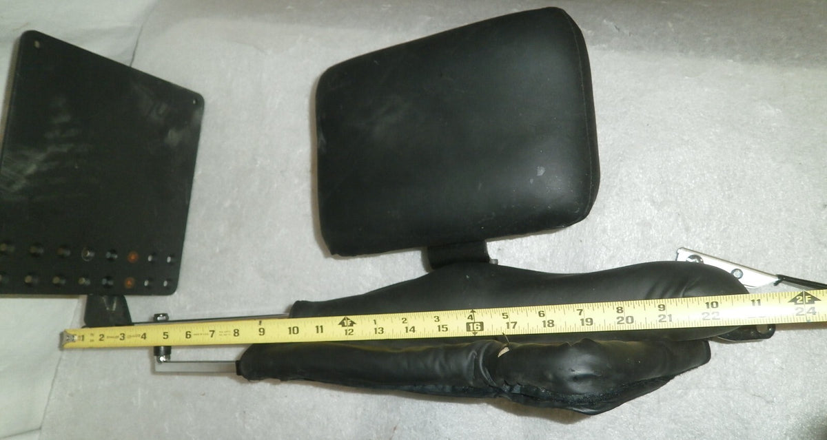 SET OF 2 WHEELCHAIR FOOT RESTS WITH MOUNT PLATES