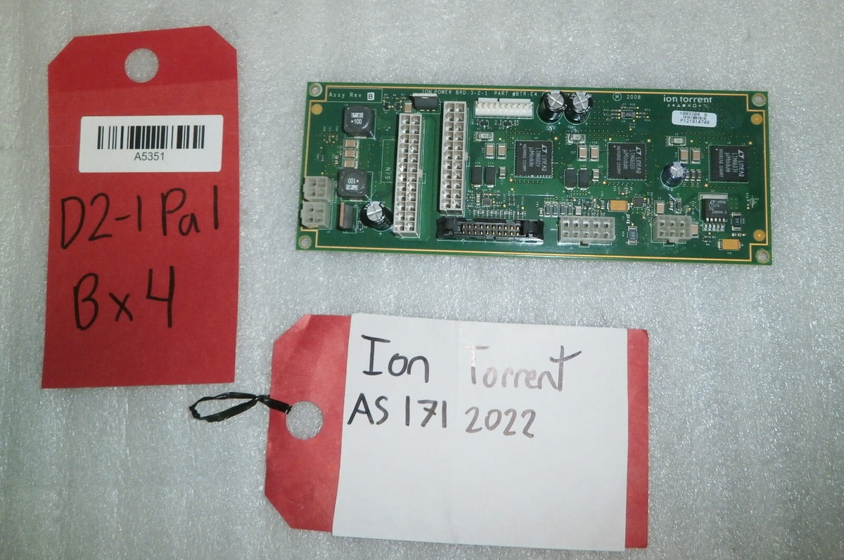 ION TORRENT AS1712022 BOARD PART 1003308 B VERY GOOD CONDITION