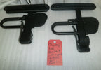 PAIR OF WHEELCHAIR ARM RESTS LEFT AND RIGHT WITH SUPPORT FOR QUICKIE LXi