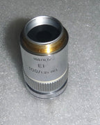 LEITZ WETZLAR GERMANY 519804/ 160/0.17 EF 100/1.25 OEL MICROSCOPE OBJECTIVE