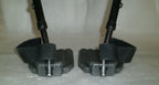 SET OF WHEELCHAIR FOOT REST GOOD CONDITION WITH MOUNT PLATES DIMENSION AS PHOTO