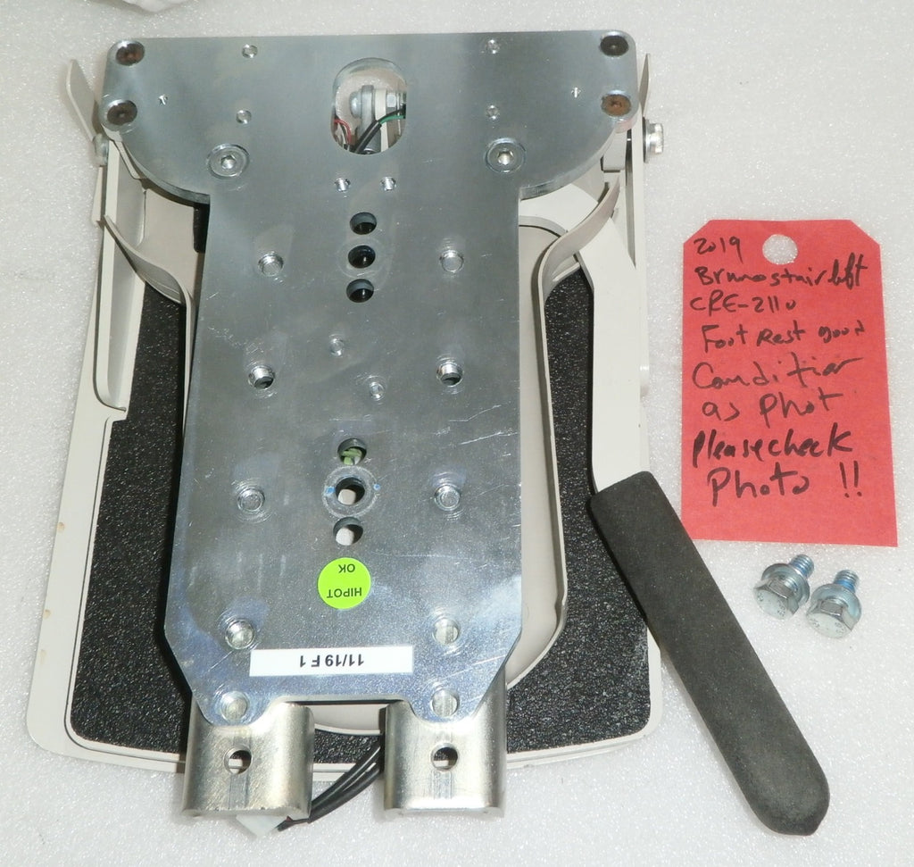 BRUNO STAIRLIFT 2019 CRE-2110 FOOTREST VERY GOOD CONDITION AS PHOTO