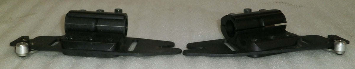 SET OF 2 Future Mobility WHEELCHAIR BACK SUPPORT BRACKET GOOD AS PICTURE