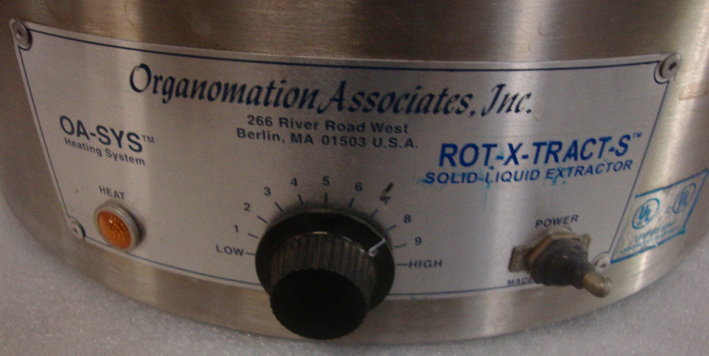 ROT-X-TRACT-S SOLID LIQUIED EXTRACTOR WITH ROT-X-TRACT-L ANALYTICAL EXTRACTOR...
