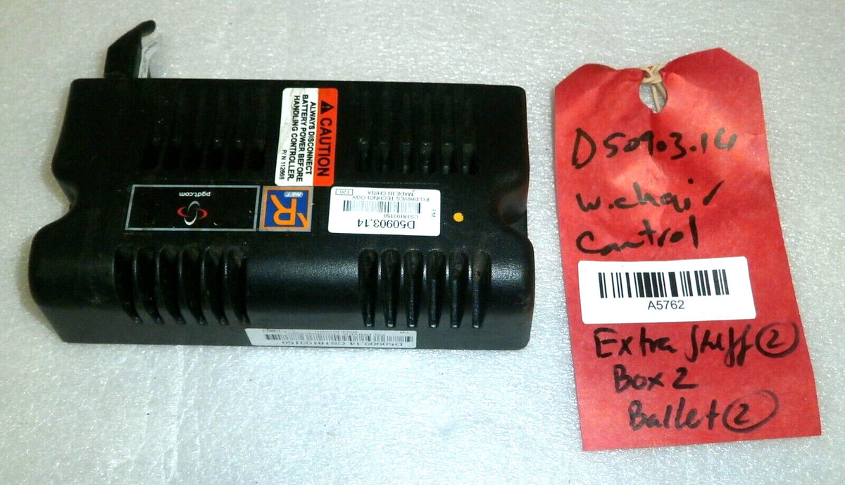 PG DRIVES QUICKIE WHEELCHAIR CONTROL BOX D50903.14