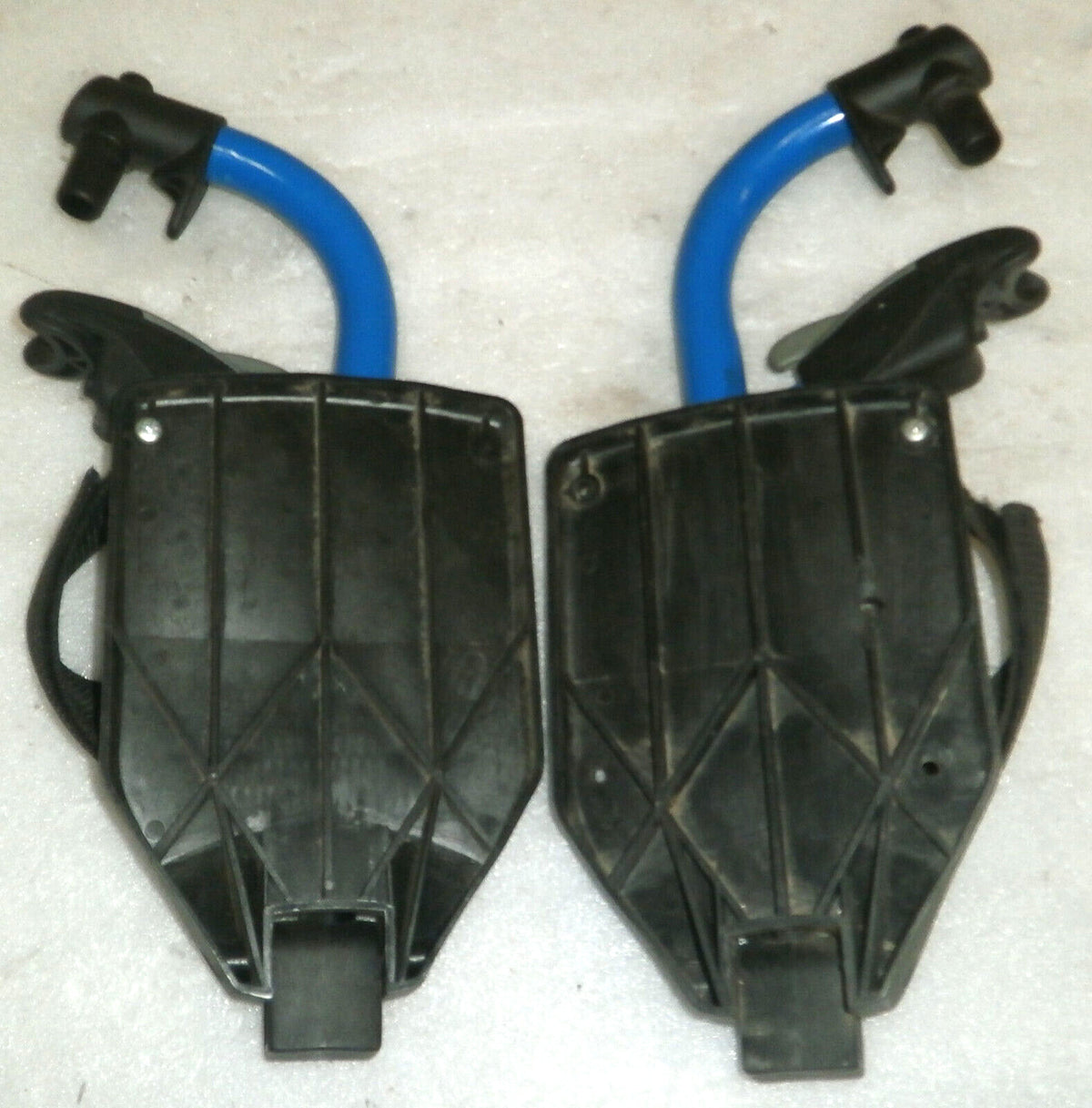 SET OF WHEELCHAIR FOOT REST Good CONDITION WITH MOUNT PLATES