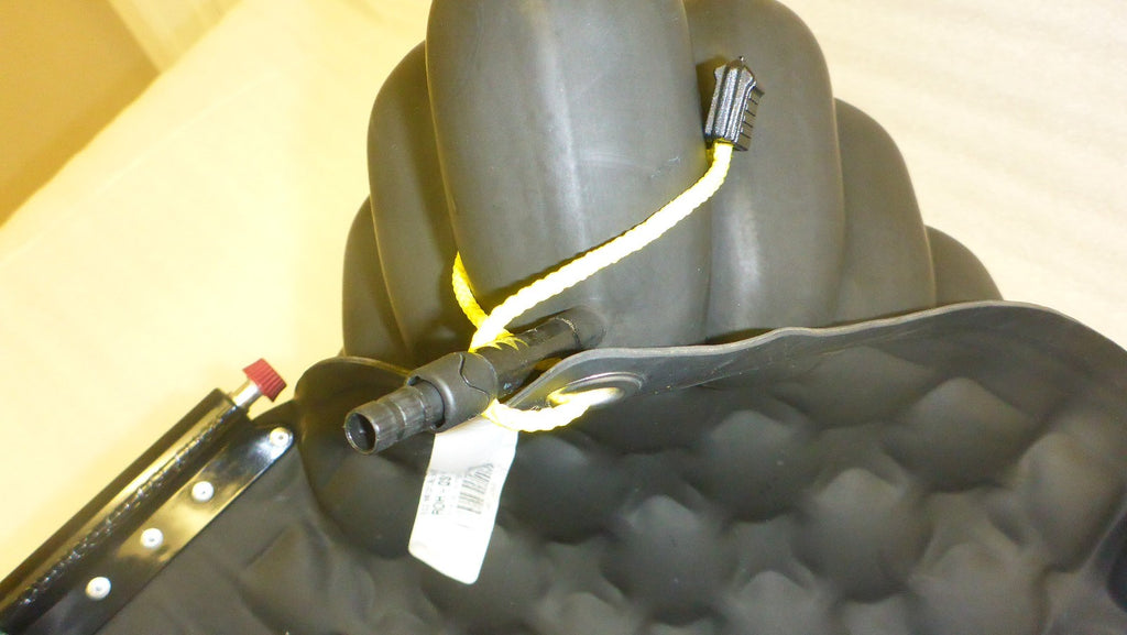2024 PERMOBIL ROHO WHEELCHAIR CUSHION 19.5X18.5X4.25 WITH PUMP QS1010C