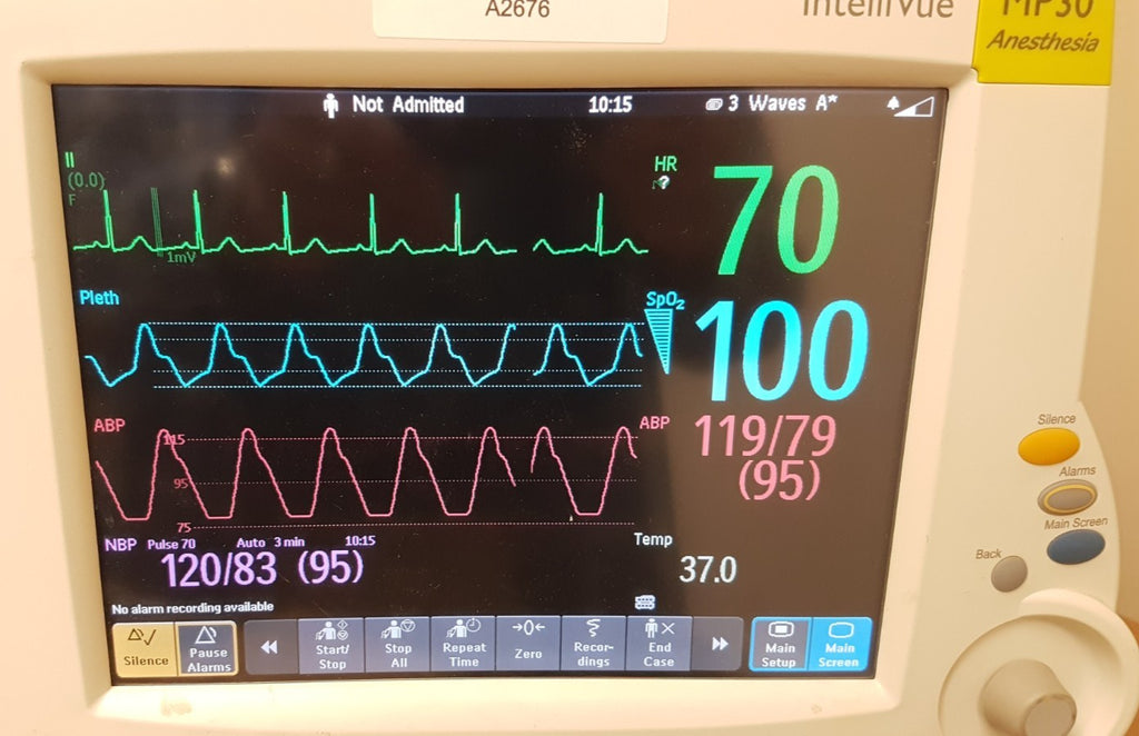 Philips IntelliVue MMX Module 867036 12 Lead ECG Biomed Tested