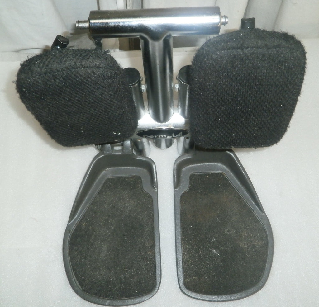 Permobil M300 Foot Rest Leg Rest As Photo Good Condition w/ Bolts & Accessories