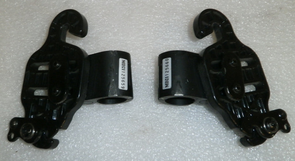 SET OF 2 MOTION COMPOSITES HELIO WHEELCHAIR BACK REST MOUNTS AS PHOTO