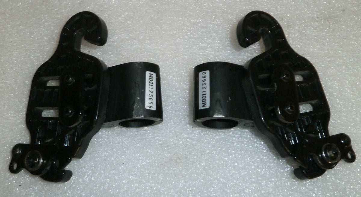 SET OF 2 MOTION COMPOSITES HELIO WHEELCHAIR BACK REST MOUNTS AS PHOTO