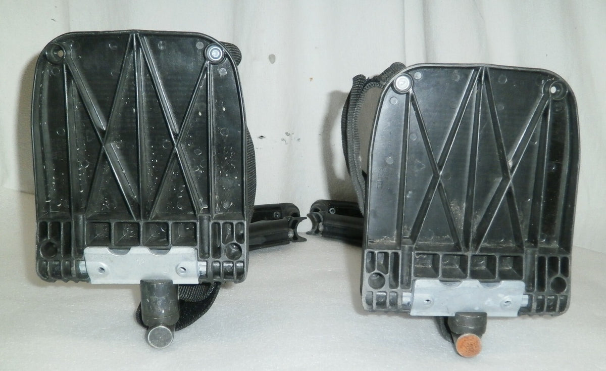Pair of Invacare Action Leg rest for Wheelchair Has some Rust on Bolt