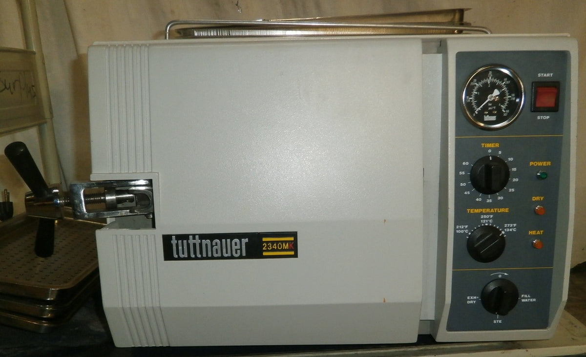Tuttnauer 2340MK Autoclave Steam Sterilizer
