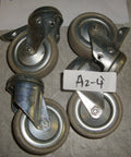 Medium 3 Inch Casters Wheels Nylon Wheels Castors Bolt Hole Bearing H. duty