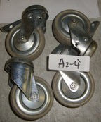 Medium 3 Inch Casters Wheels Nylon Wheels Castors Bolt Hole Bearing H. duty