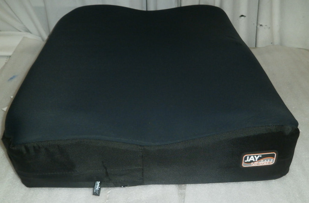 Wheelchair Jay Union Cushion CA30811 Size 22X19" W/ Cover Very Good Condition