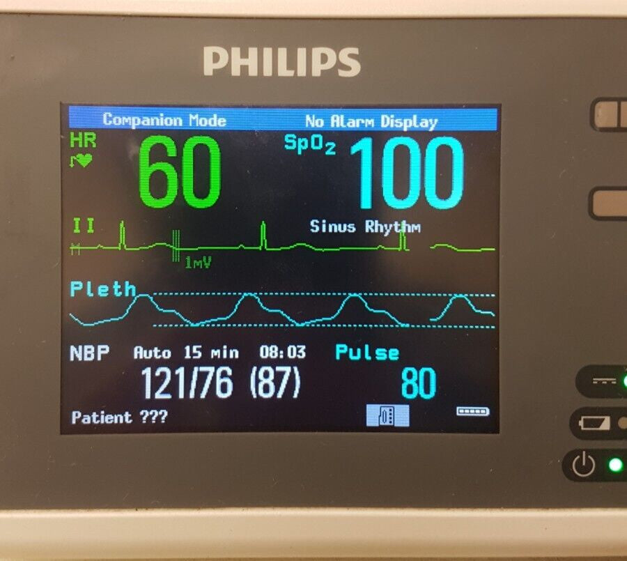 Philips IntelliVue Intelli Vue X2 Vital Sign Patient Monitor M3002A Rev G