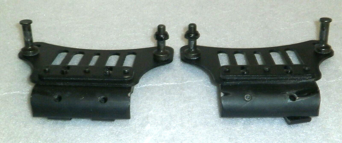 SET OF WHEELCHAIR BACK SUPPORT BRACKET