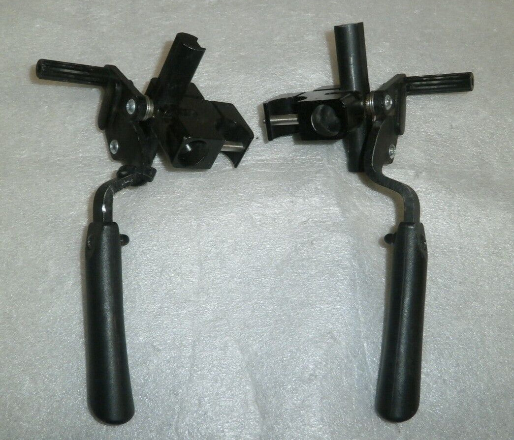 Wheel Locks Wheelchair Long Hand Brake Pull Push Assembly Pair Left Right