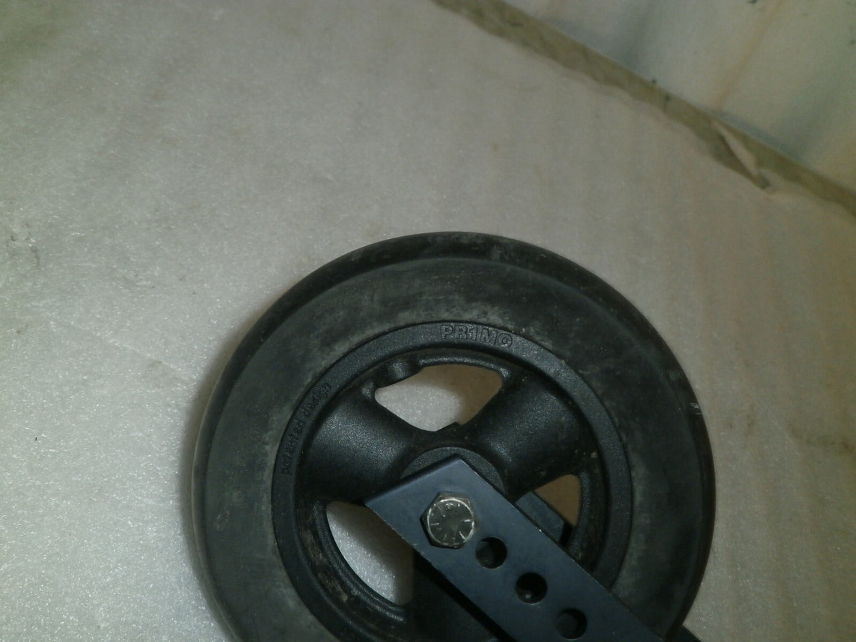 Set of 2 Quickie IRIS Casters with Forks Very Good Condition