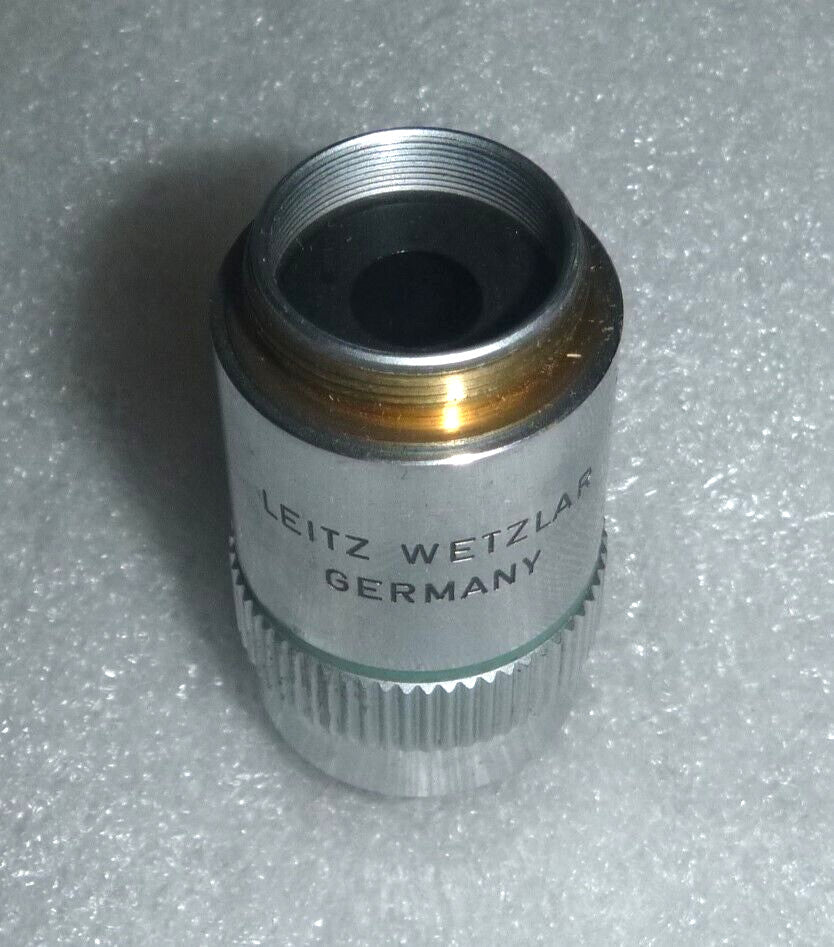 LEITZ WETZLAR GERMANY 160/0.17 40/0.65 MICROSCOPE OBJECTIVE