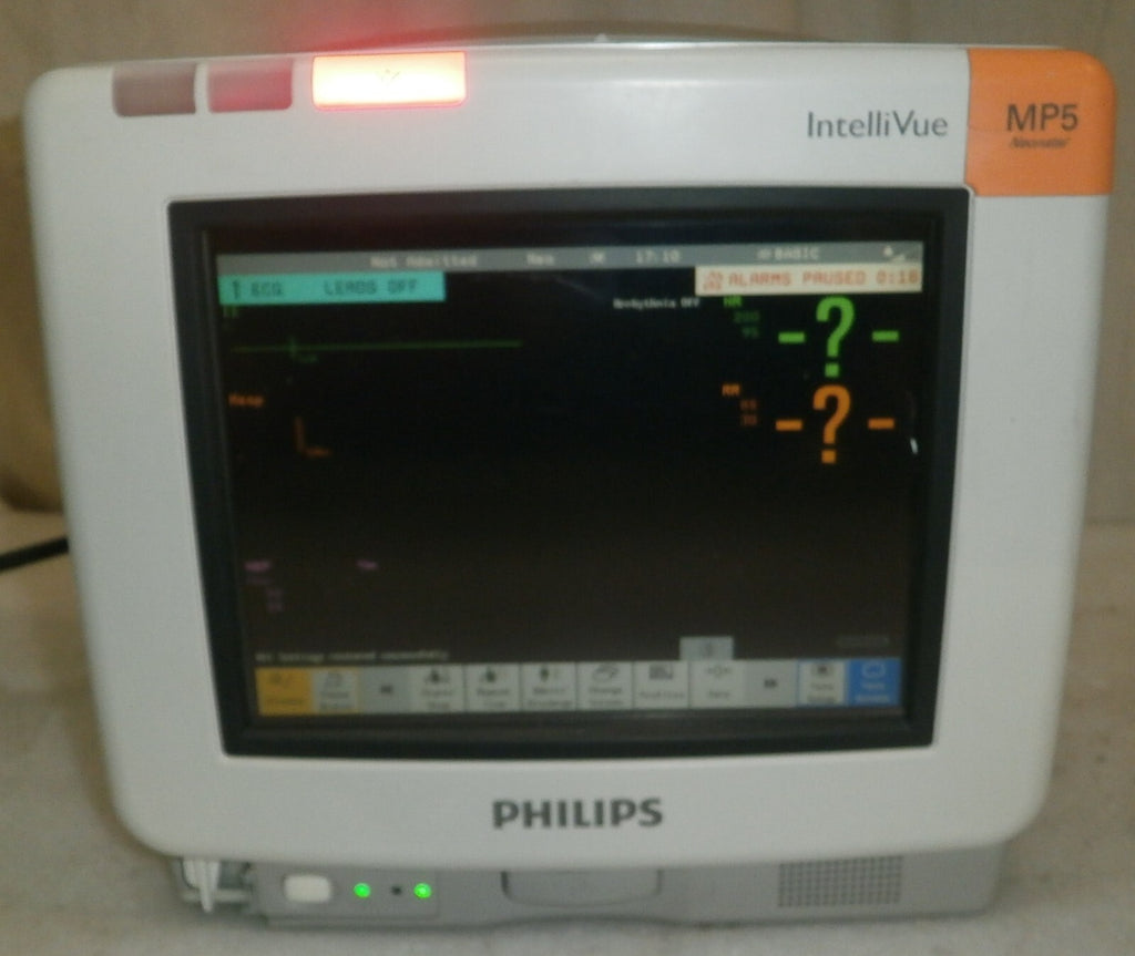 Philips IntelliVue MP5 Patient Monitor w/ LoFlo CO2 Port