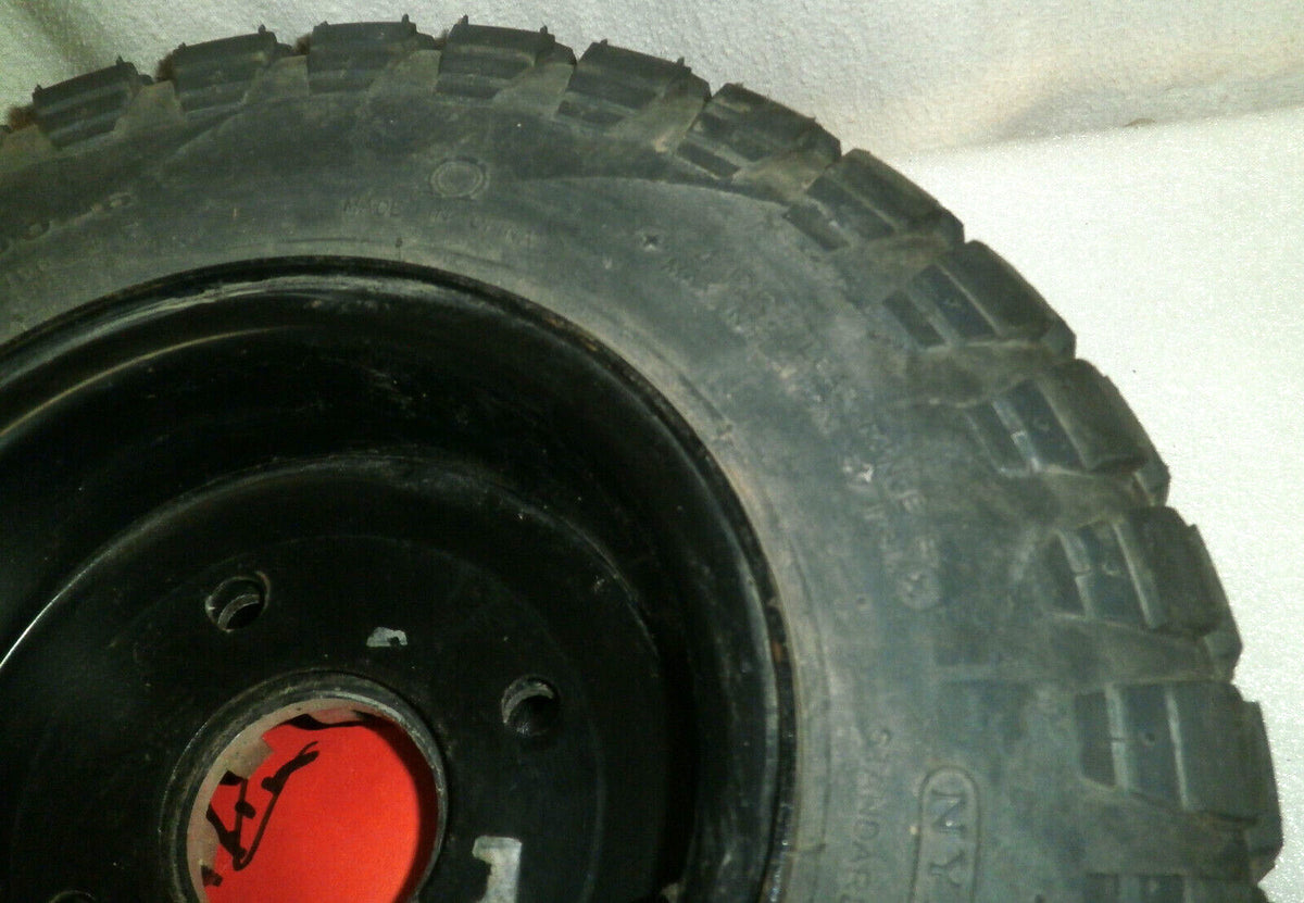 Lot of 2 Wheels from Quantum Q1450 4.00-6 Solid
