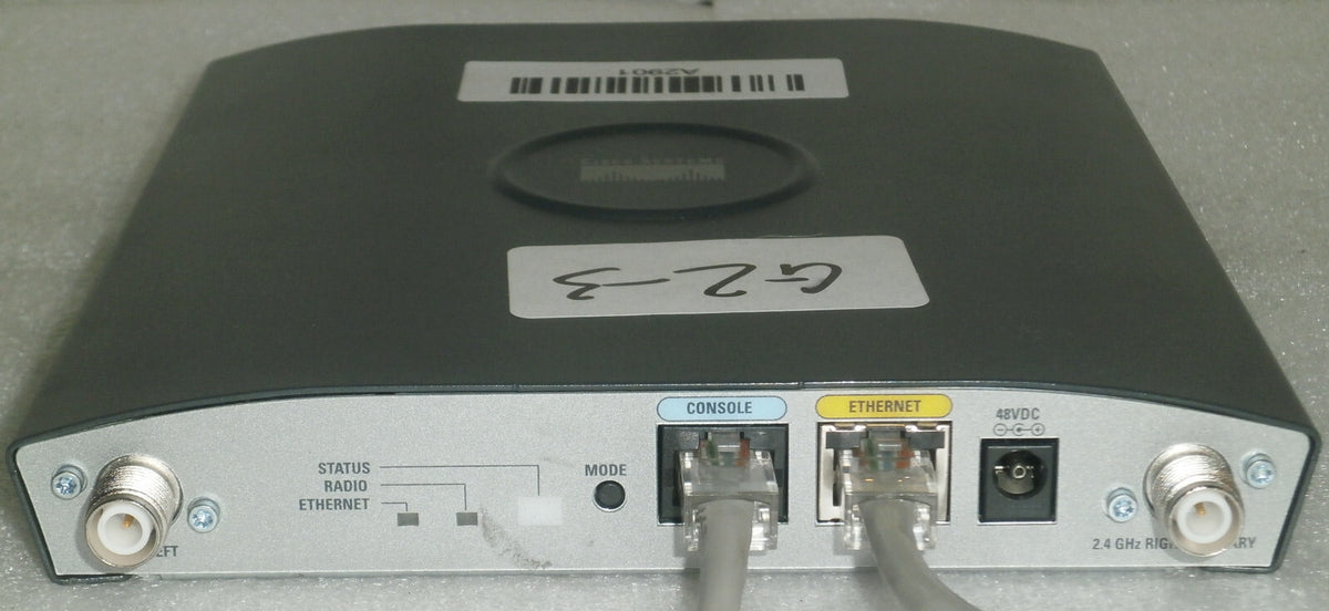 Cisco AIR-AP1242AG-A-K9 + Gigabit Ethernet Fiber Bridge Media Converter