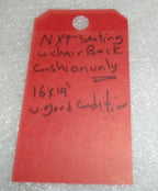 NNXT SEATING WHEELCHAIR CUSHION ONLY 16X19 INCH GOOD CONDITION