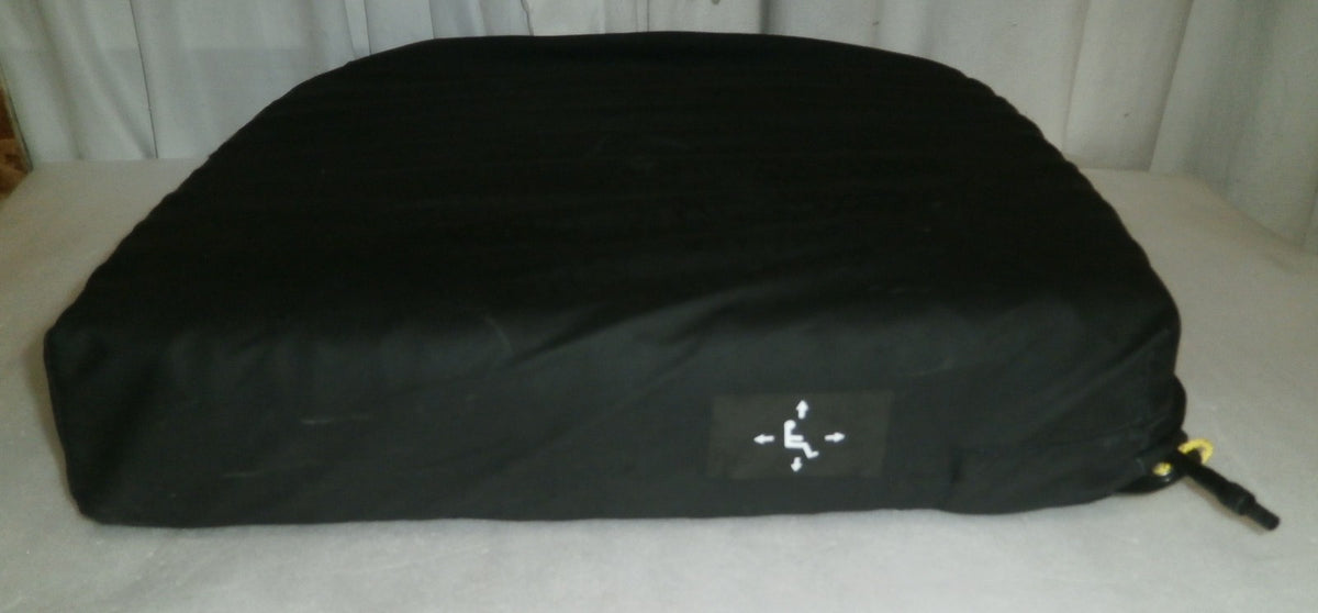 ROHO 20X16.5X4.25 WHEELCHAIR CUSHION GOOD CONDITION WITH COVER AND PUMP