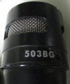 Lot of 2 Shure 503BG dynamic Cardioid Mixer console gooseneck Microphone