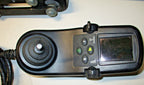 QUANTUM JOYSTICK CTLDC1467 MODEL 1751-0009 WITH ARM WITH CABLES