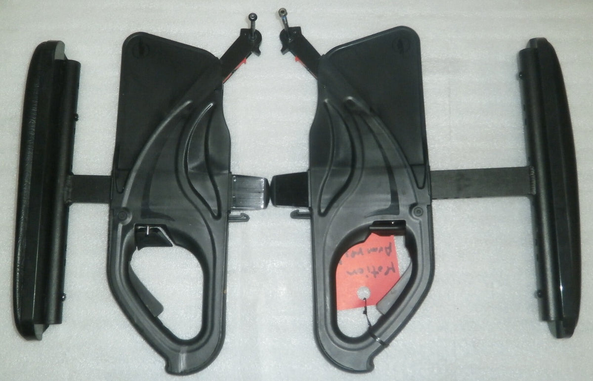 PAIR OF WHEELCHAIR MOTION ARM REST MOUNTS GOOD CONDTION AS PHOTO