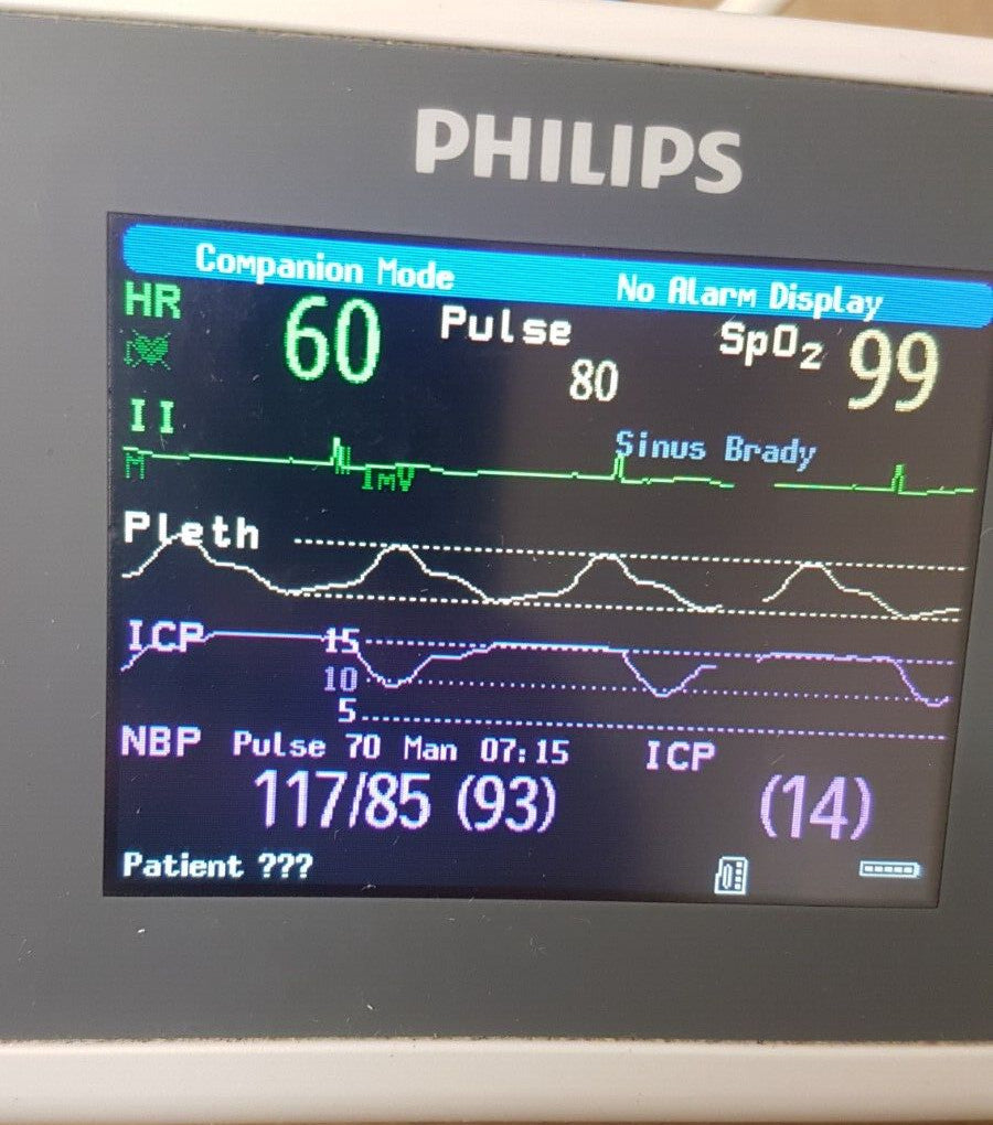 Philips IntelliVue Intelli Vue X2 Vital Sign Patient Monitor M3002A Rev J