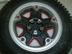 LOT OF 2 3.00-8 Primo POWER TRAX WHEELS SOLID INVACARE TDX-SPII 2022 WHEELCHAIR