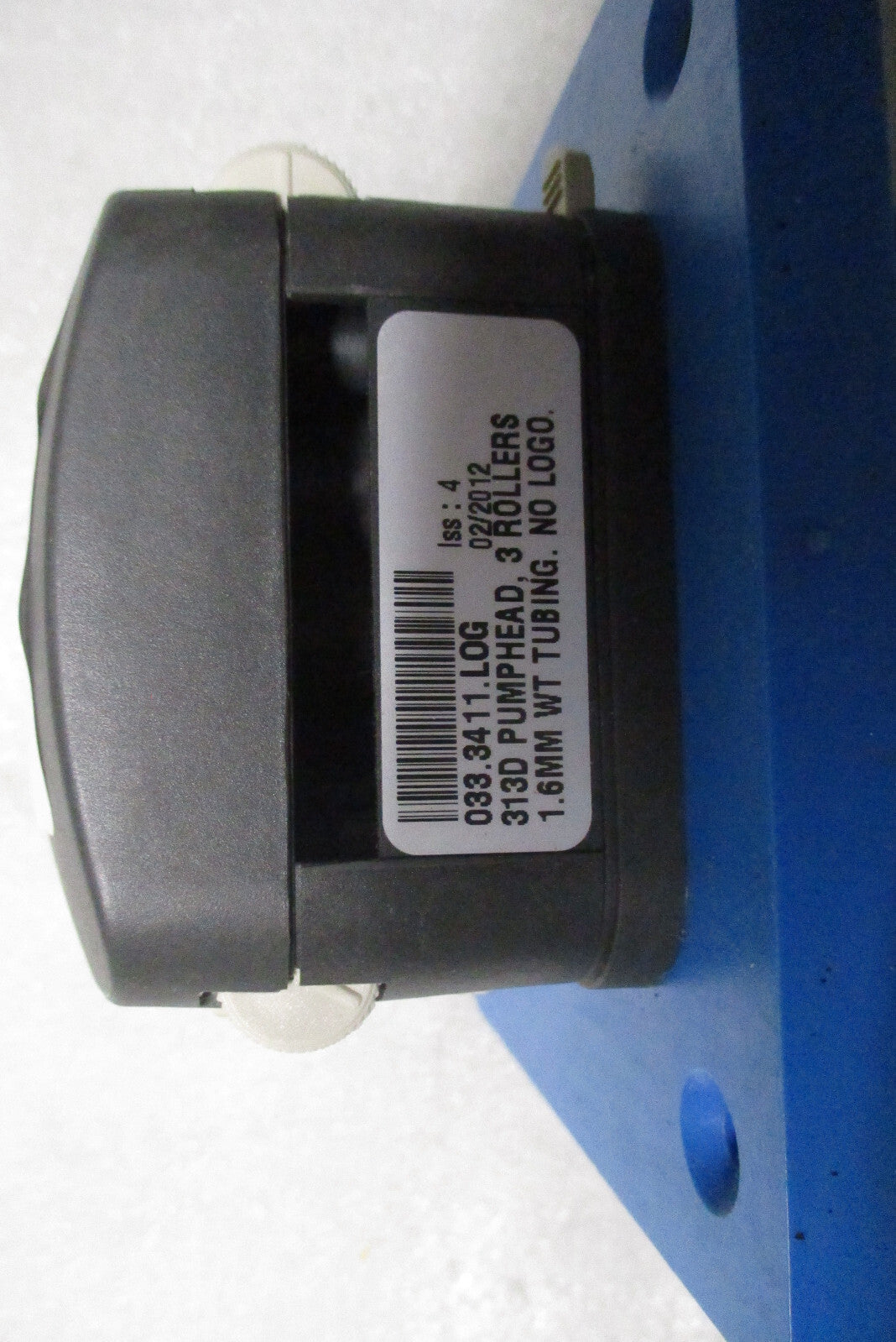 WATSON 313D PUMP HEAD -3rollers 033.3411.LOG AND MOTOR SONCEBOZ 6530R227 as PICT