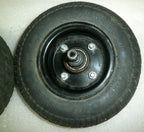TWO QUICKIE 1450 POWER WHEELCHAIR WHEELS PRIMO DUROTRAP 2.80/2.50-4
