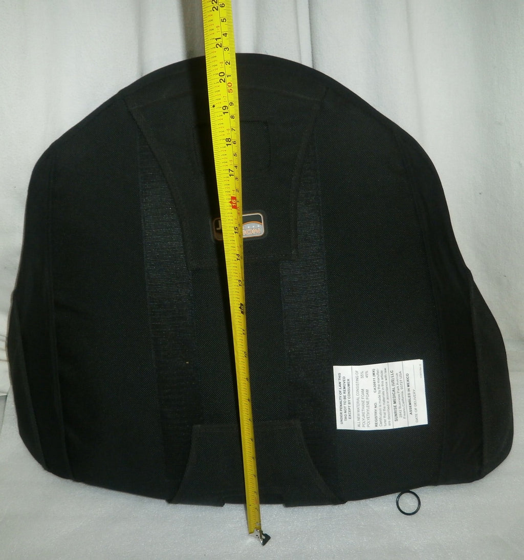 Wheelchair Back Jay Union Cushion Size 23x21" WITH COVER
